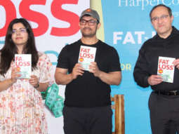 Aamir Khan snapped at the launch of Nikhil Dhurandhar’s book Fat-Loss Diet