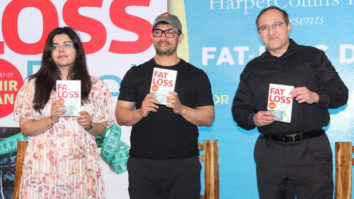 Aamir Khan snapped at the launch of Nikhil Dhurandhar’s book Fat-Loss Diet