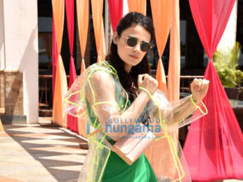 Abhimanyu Dassani and Radhika Madan snapped during Mard Ko Dard Nahi Hota promotions