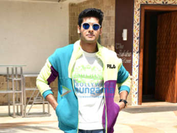 Abhimanyu Dassani and Radhika Madan snapped during Mard Ko Dard Nahi Hota promotions