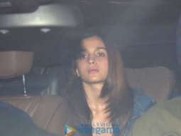 Alia Bhatt snapped at Karan Johar’s residence in Bandra