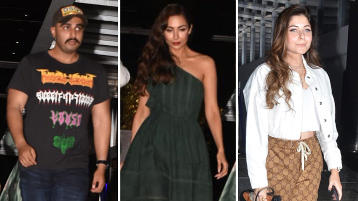 Arjun Kapoor, Malaika Arora, Kanika Kapoor and others spotted at Hakkasan in Bandra