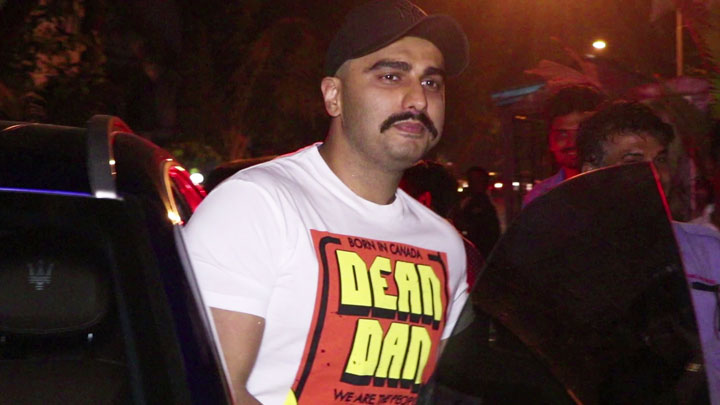 Arjun Kapoor SPOTTED at Bayroute Restaurant, Juhu