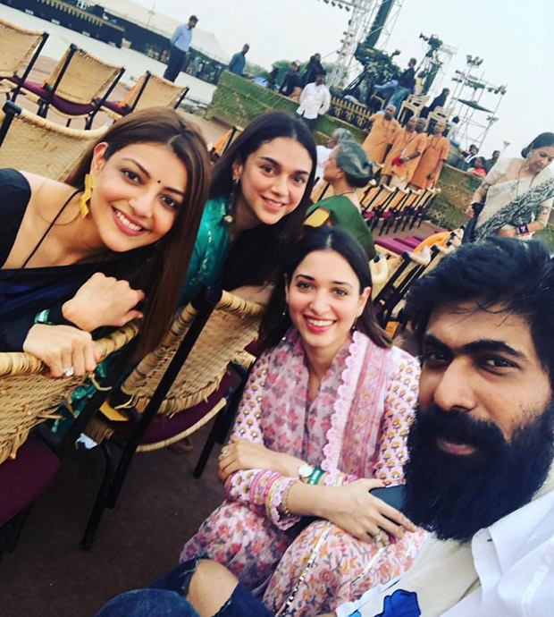 Bahubali actors Rana Daggubati and Tamannaah Bhatia celebrate Mahashivratri with Kajal Aggarwal and Aditi Rao Hydari Bahubali actors Rana Daggubati and Tamannaah Bhatia celebrate Mahashivratri with Kajal Aggarwal and Aditi Rao Hydari