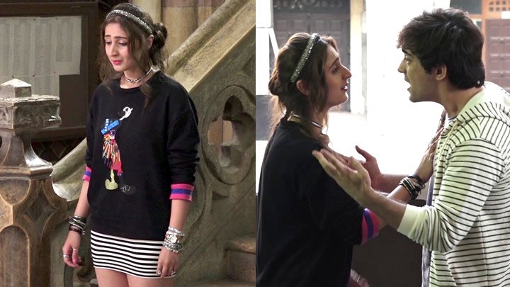 Behind The Scenes: Dhvani Bhanushali Shoots for her Next Single in St. Xavier’s College