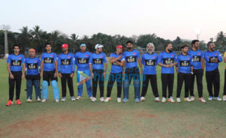 Celebs grace the celebrity cricket league match at Air India sports club