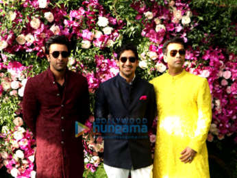 Celebs grace the wedding of Akash Ambani and Shloka Mehta