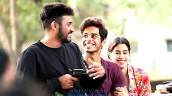 On The Sets from the movie Dhadak