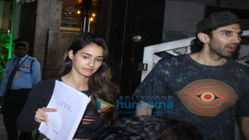 Disha Patani, Aditya Roy Kapur and Elli AvrRam spotted at Mukesh Chhabra’s office in Juhu