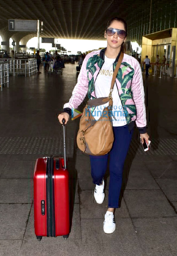 eesha koppikhar and monica bedi snapped at the airport 1