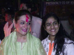 FULL: Holika Dahan celebrations at Juhu with Poonam Sinha