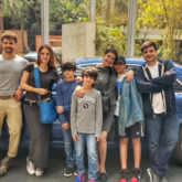 Hrithik Roshan and family spends some quality time over Sunday Brunch with Sonali Bendre