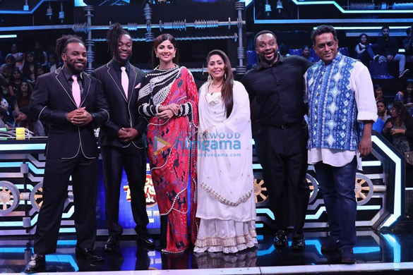 jackie shroff kofi kingston and others snapped on sets of super dancer chapter 3 2
