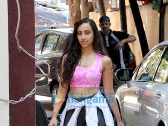 Janhvi Kapoor, Malaika Arora, Mishika Chourasia, Giorgia Andriani and Namrata Purohit spotted outside the gym in Khar