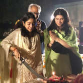 Janhvi Kapoor rings in her 22nd birthday with maha aarti on the banks of Ganga, Boney Kapoor and Khushi Kapoor join her at Taj Nadesar Palace