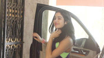 Janhvi Kapoor snapped at the gym