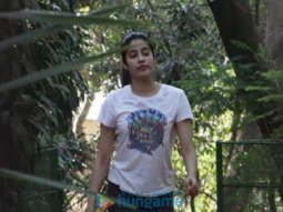 Janhvi Kapoor spotted at a dance class in Bandra