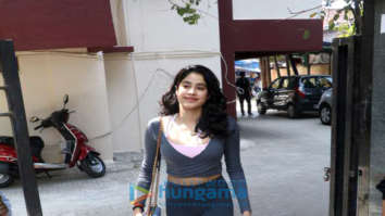 Janhvi Kapoor spotted at the gym