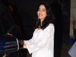 Janhvi Kapoor spotted at Dharma Production house
