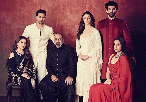 KALANK: These photos of Varun Dhawan, Alia Bhatt, Madhuri Dixit, Sanjay Dutt, Sonakshi Sinha and Aditya Roy Kapur makes a perfect family portrait