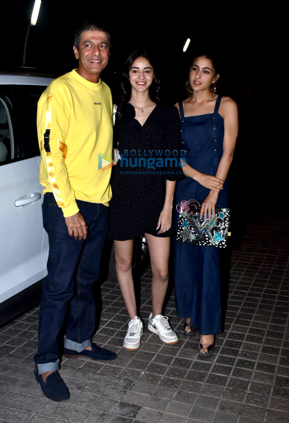 kriti sanon kartik aaryan ananya pandey sara ali khan and others grace the special screening of luka chuppi 14