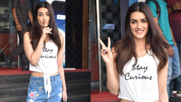 Kriti Sanon visit PVR for Luka Chuppi Reaction