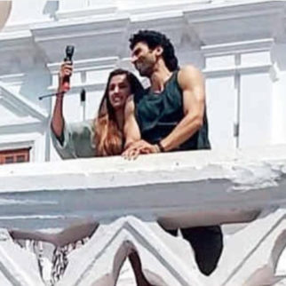LEAKED! Aditya Roy Kapur and Disha Patani are all smiles on the sets of