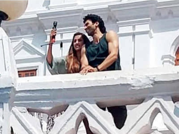 LEAKED! Aditya Roy Kapur and Disha Patani are all smiles on the sets of Malang in Goa