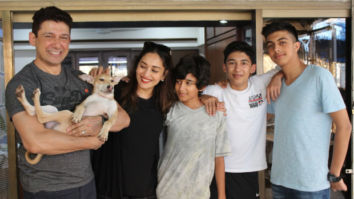 Madhuri Dixit adopts a dog from PETA on son Arin’s birthday