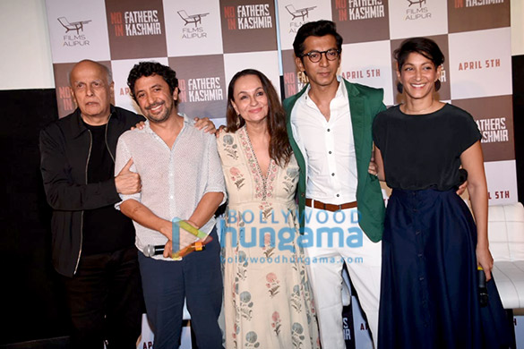 mahesh bhatt soni razdan and others snapped at the trailer launch of no fathers in kashmir 3