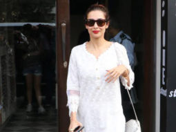Malaika Arora spotted at Bastian restaurant Bandra