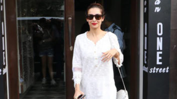 Malaika Arora spotted at Bastian restaurant Bandra