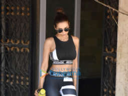 Malaika Arora spotted at gym in Bandra