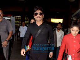 Nagarjuna, Aditi Rao Hydari, Krystle Dsouza and others snapped at the airport