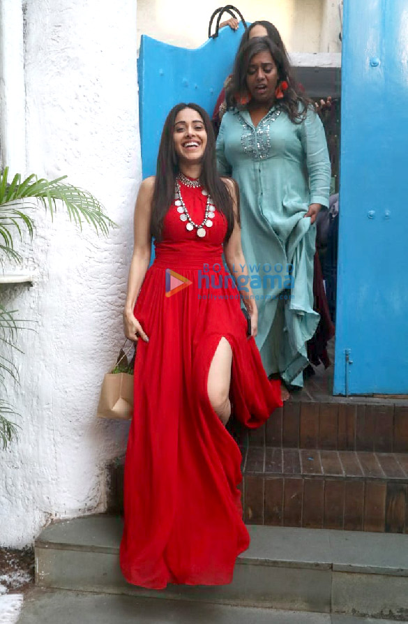 Nushrat Bharucha spotted at Olive in Bandra Nushrat Bharucha spotted at Olive in Bandra