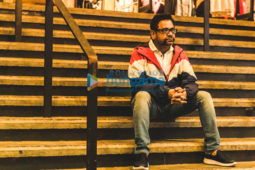 on the sets of the movie Pagalpanti