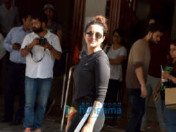 Parineeti Chopra spotted outside the gym in Khar