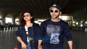 Rajkummar Rao, Patralekha and others snapped at the airport