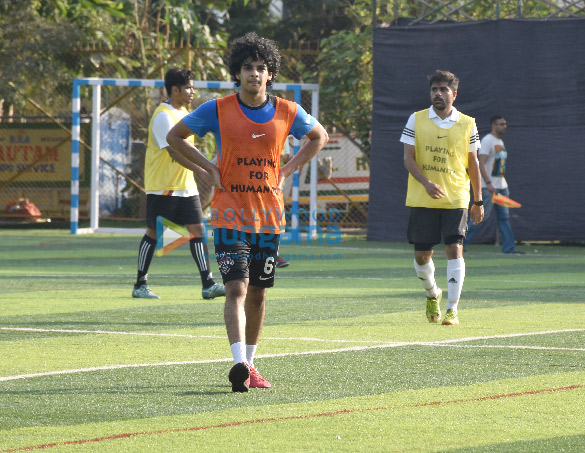 ranbir kapoor and ishaan khatter snapped during a football match 6