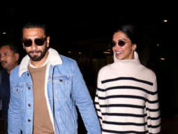 Ranveer Singh and Deepika Padukone are back from London