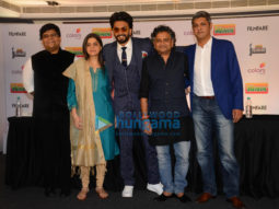 Ranveer Singh snapped during Filmfare 2019 press conference