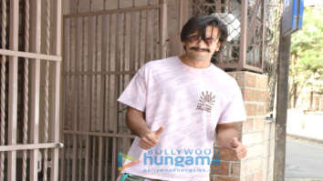 Ranveer Singh spotted at a recording studio in Bandra