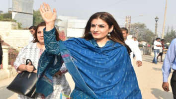 Raveena Tandon attends the Save the Beach event at Juhu Chowpatty
