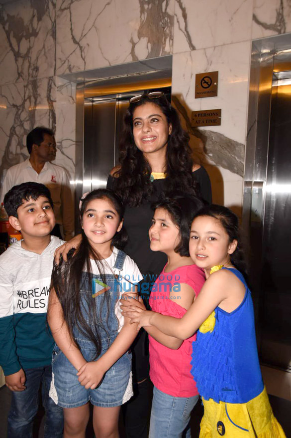 salman khan pranutan bahl zaheer iqbal kajol and others grace the special screening of notebook at sunny super sound in juhu 3