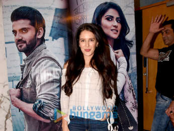 Salman Khan, Pranutan Bahl, Zaheer Iqbal, Kajol and others grace the special screening of ‘Notebook' at Sunny Super Sound in Juhu