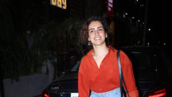 Sanya Malhotra SPOTTED at Kitchen Garden, Juhu