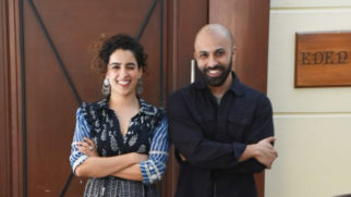 Sanya Malhotra and Ritesh Batra promoting their Upcoming film Photograph