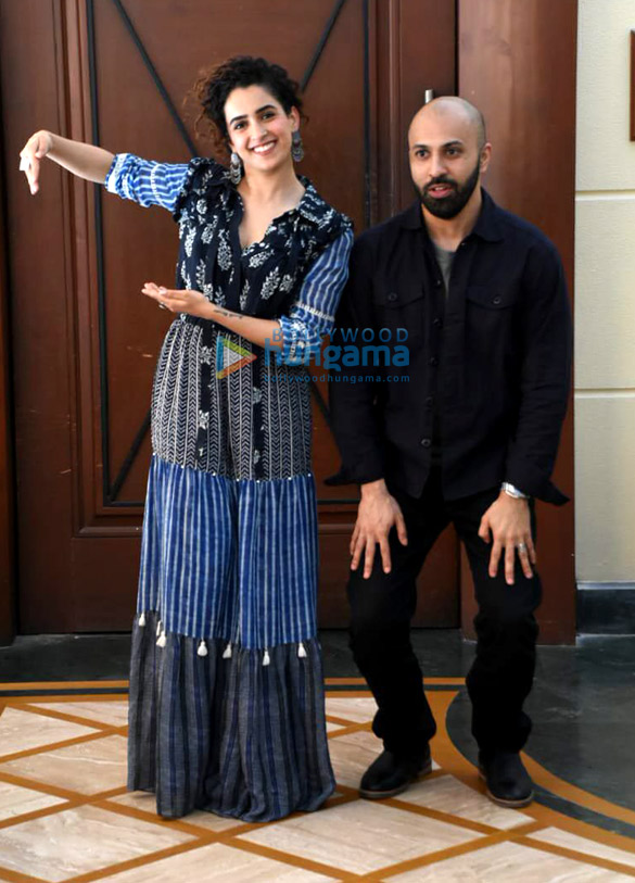 sanya malhotra and ritesh batra snapped during photograph press meet 2