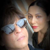 Shah Rukh Khan shares a lovely selfie with Gauri Khan on World Theatre Day