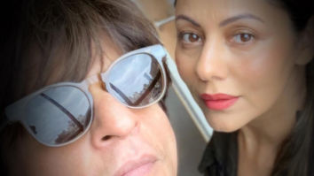 Shah Rukh Khan shares a lovely selfie with Gauri Khan on World Theatre Day